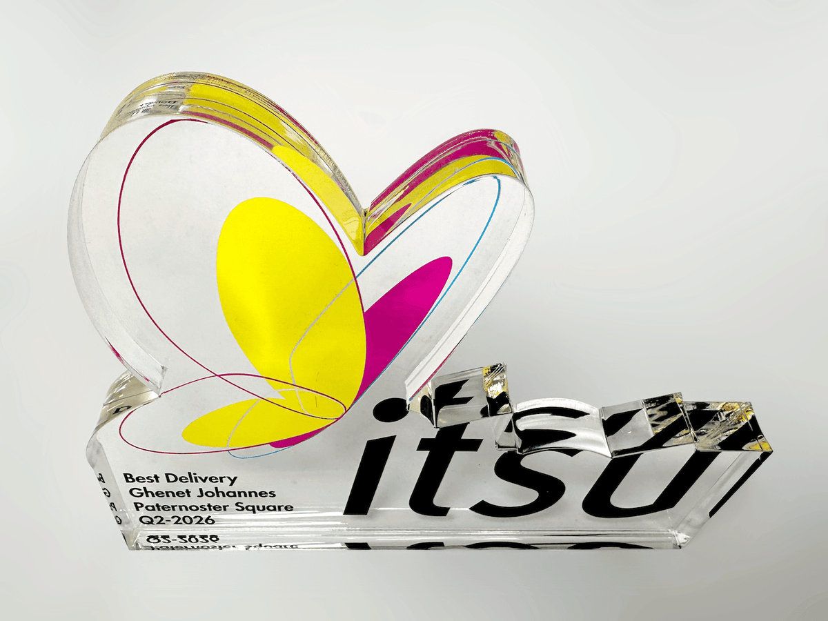 Clear Acrylic itsu Award