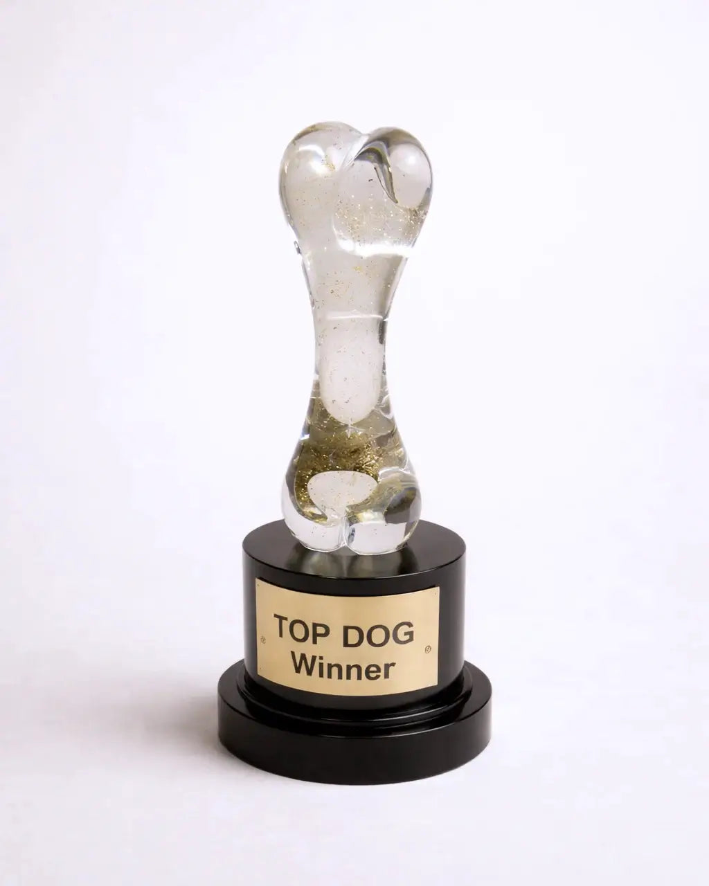 Hand Blown Glass Top Dog Award