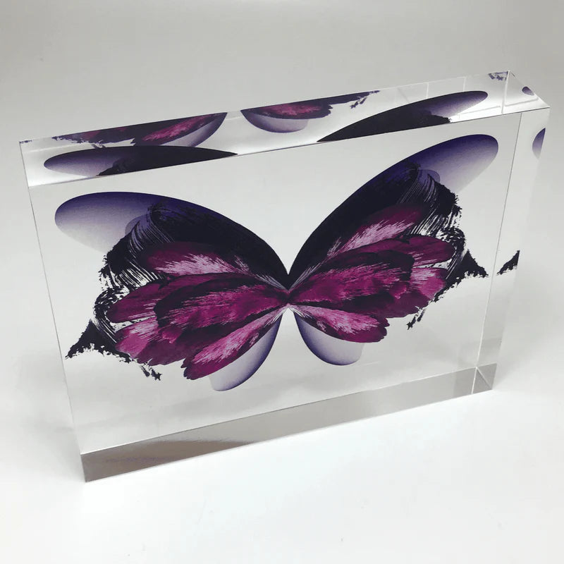 Clear Acrylic Rear Print Award