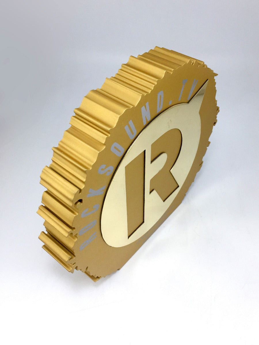 Rocksound Gold and Red Aluminium Awards
