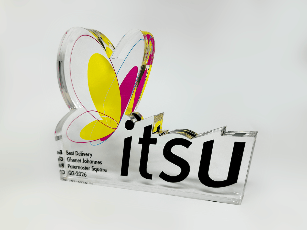 Clear Acrylic itsu Award