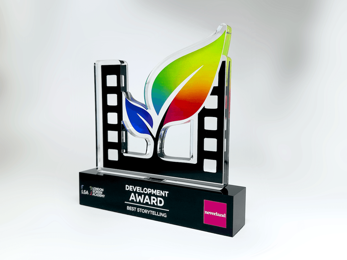 Acrylic Filmstrip & Leaf Award