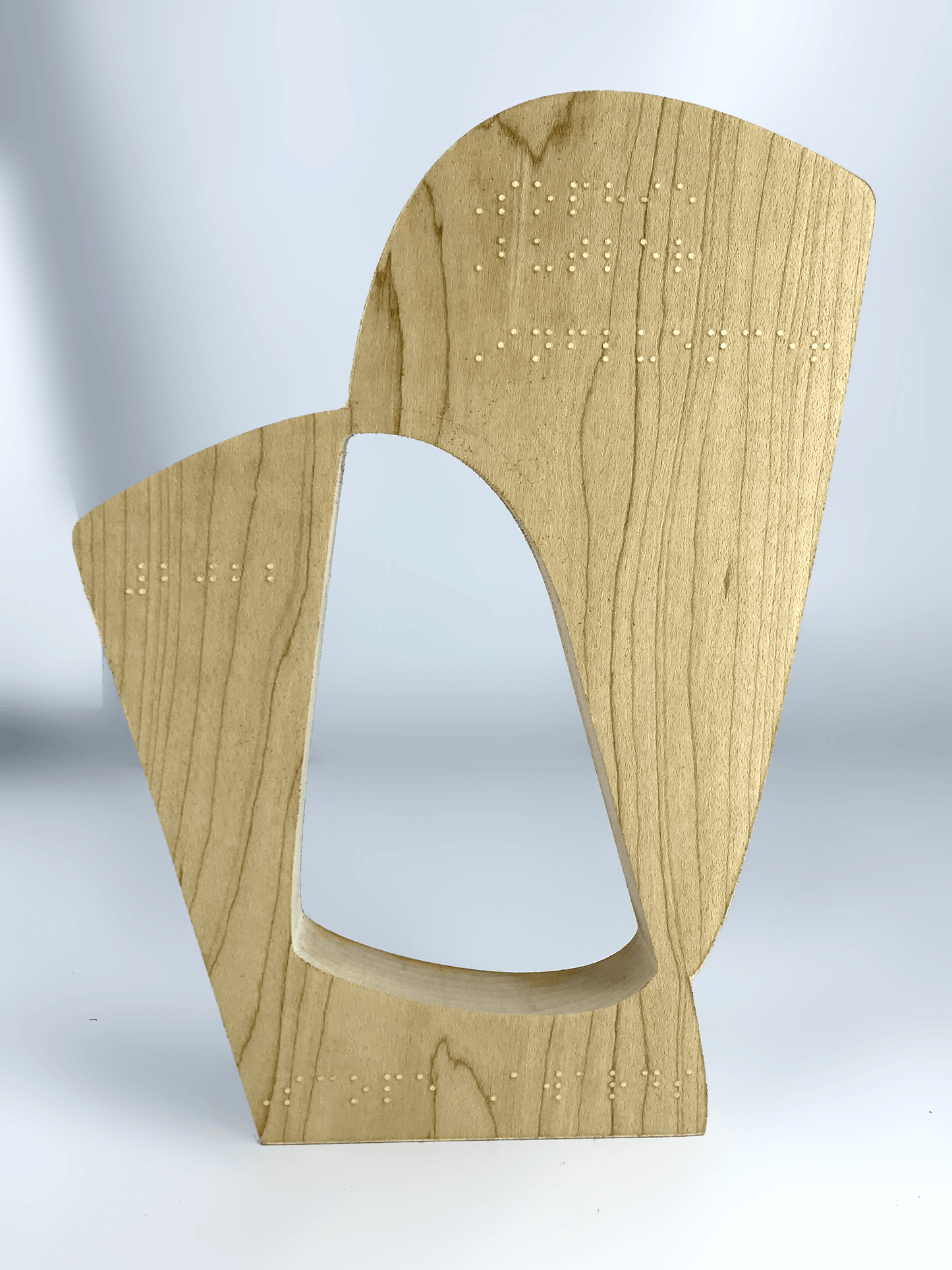Scope Two-tone Wooden Awards