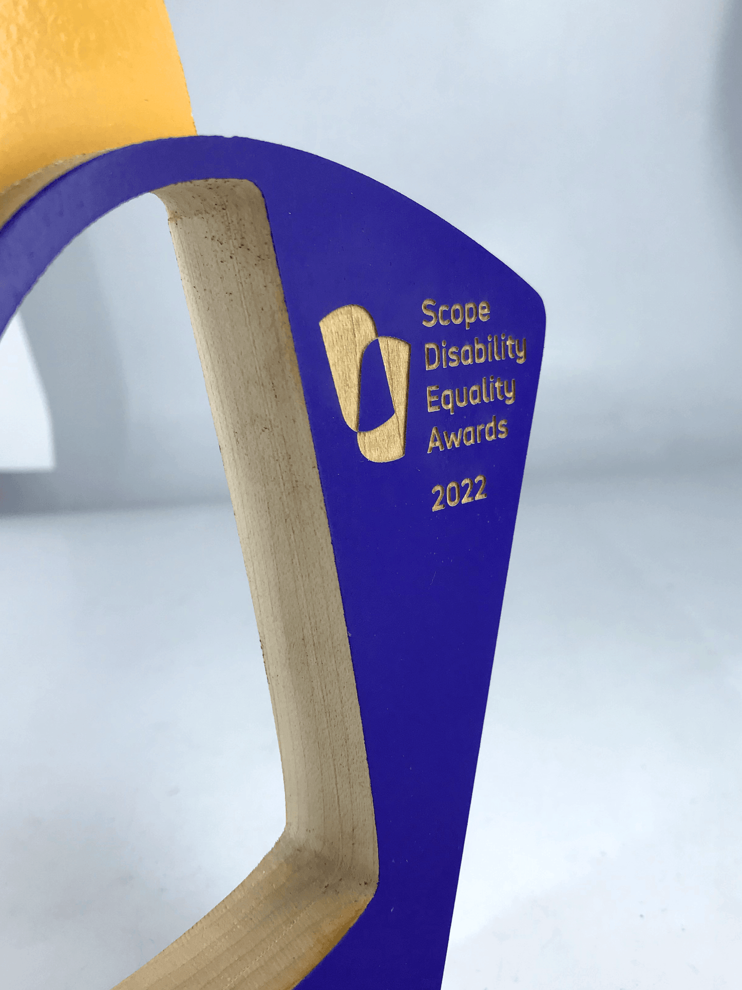 Scope Two-tone Wooden Awards