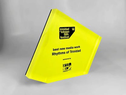 Truncated Acrylic Block Award