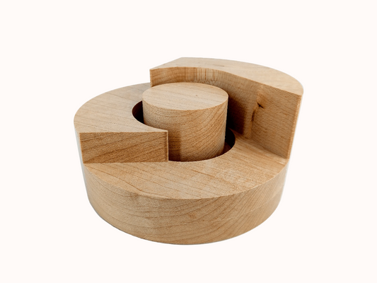 Wooden Google Chrome Button Award