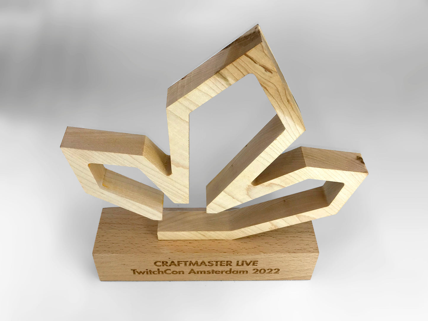 Wooden Oak Leaf Award Creative Awards London Limited