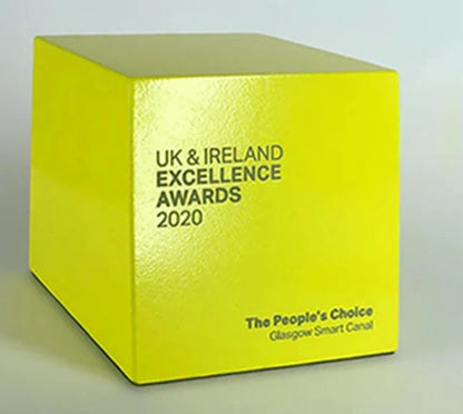 Yellow Aluminium Block Award 