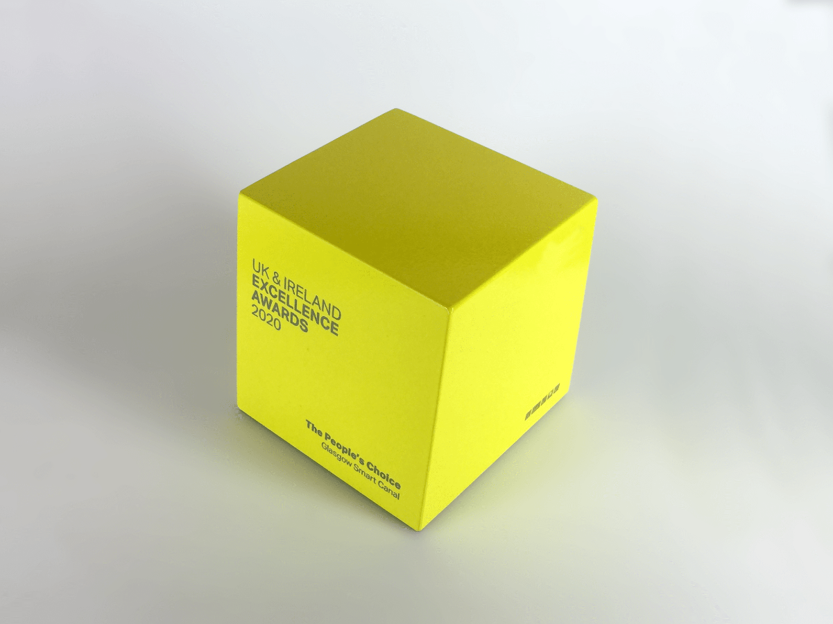 Yellow Aluminium Block Award 