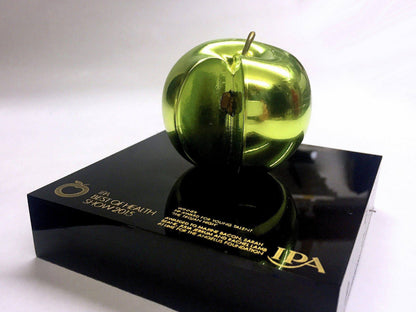 Golden Apple Awards, metal and 3d printed award