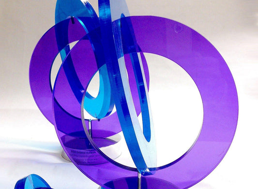 Tinted Acrylic Orbit Award