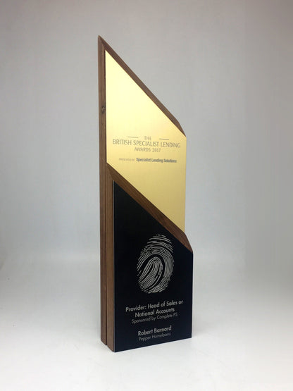 Layered wood and Aluminium Award