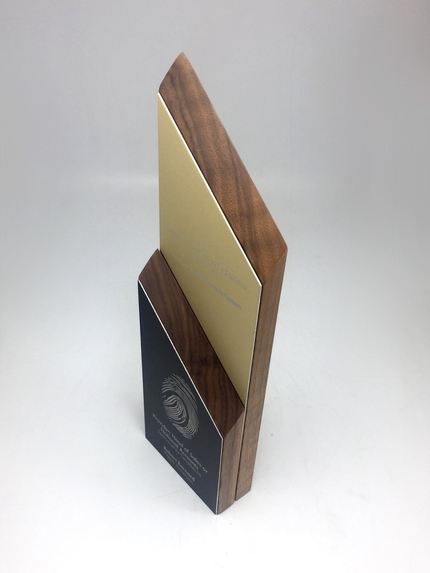 Layered wood and Aluminium Award